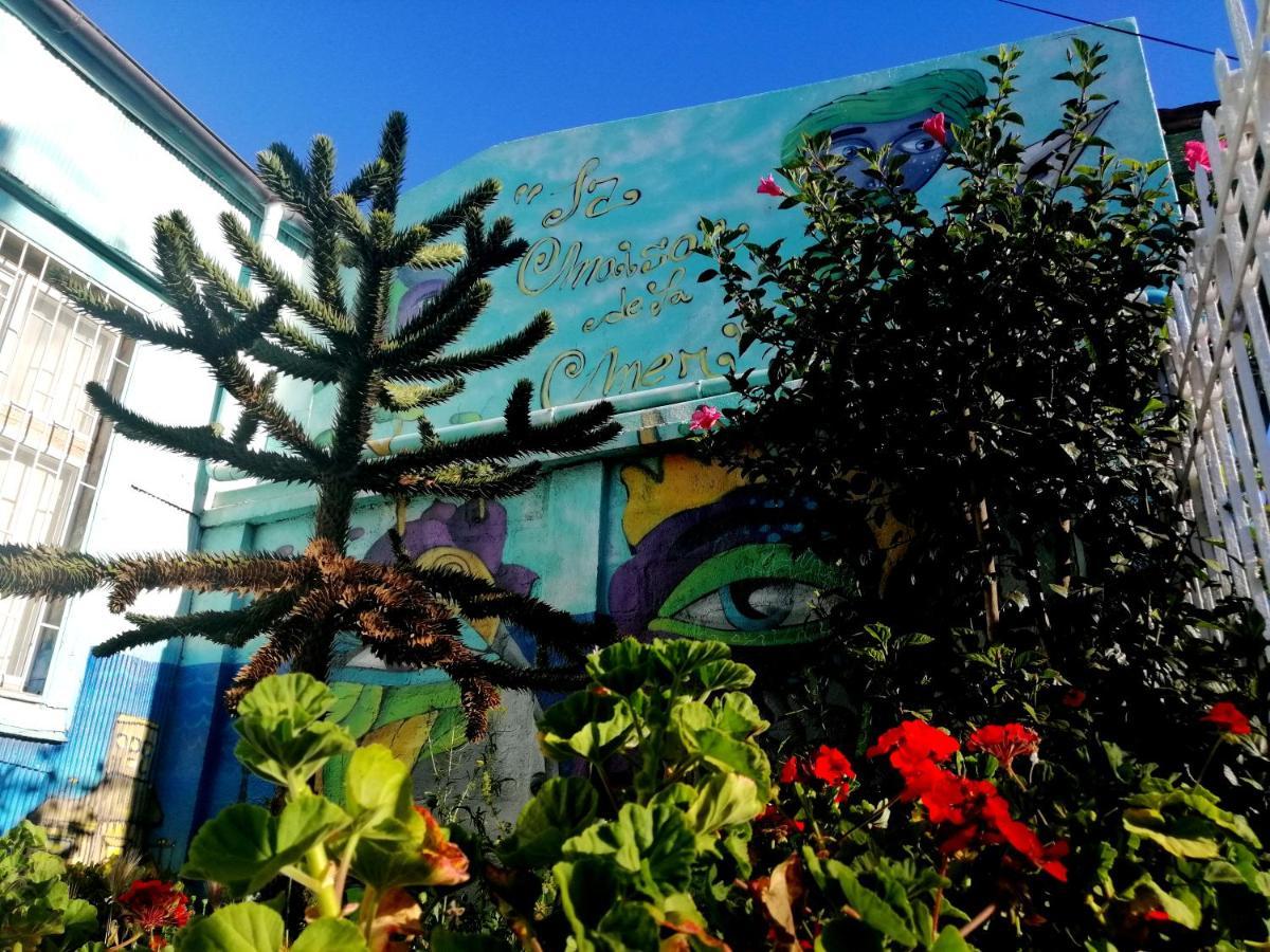 Hostal Maison De La Mer Valparaíso Exteriör bild
